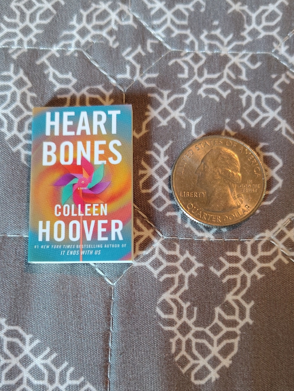 Zuru Mini Brands Series 2 Book - Rare Heart Bones by Colleen Hoover